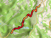 Brento przez via Monte Adone