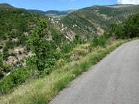 Brésil von Saint-Ferréol-Trente-Pas über Col de Chaudebonne
