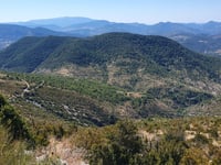 Brésil von Saint-Ferréol-Trente-Pas über Col de Chaudebonne