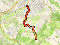 Brodberg da Sontra via Wilhelm-Leuschner-Strasse