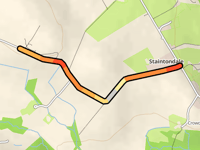 Brown Rigg Road via Prior Wath Road