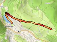 Brückberg da Neuhütten via Eichensträucher