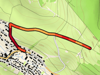 Brückberg von Neuhütten über Höhweg