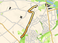 Bruinelieveheerstraat from Dilbeek