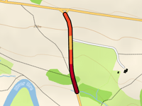 Brunt Acres Road von Hawes