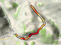 Brunt Knott vanuit Staveley