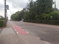 Brusselsesteenweg przez S-bocht