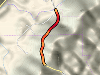 Bruton Gap von Big Wheels Creek