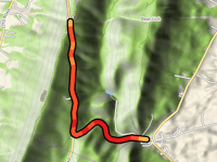 Buchanan Trail da Cove Gap
