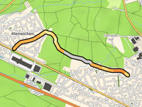 Buchenweg von Kleineichen