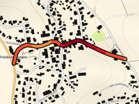 Buchhaldestrasse via Bergstrasse