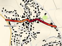 Buchhaldestrasse via Weiherweg