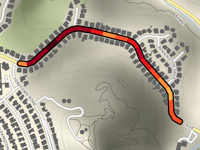Bunker Hill Drive von Polhemus Road