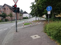 Burg Rode über Kleikstrasse