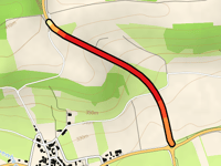 Burghöchstädter Berg da Kirchrimbach
