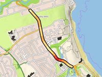 Burniston Road z Scarborough