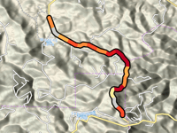 Burnt Mountain Road via Sunrise Ridge