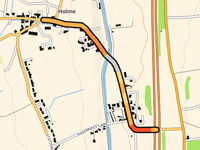 Burton Road von Holme
