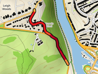 Burwalls Road via Rownham Hill