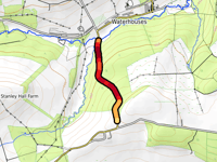Button's Bank / Wolsingham Road von Waterhouses