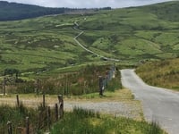 Bwlch Pen-y-feidiog vanuit Llanuwchllyn