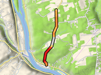 Byram Kingwood Road from Delaware River