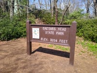 Caesars Head da Mountain Lake