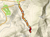 Caherbla Pass z Camp