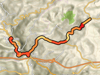 Calascibetta from Lago Nicoletti