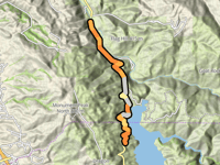 Calaveras Road from Sunol