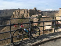 Calcata Nuova from Ponte sul Treja