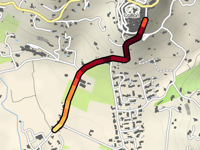Chemin de la Fontaine von Callian