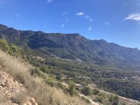 Camí de la Torre de les Maçanes desde Busot