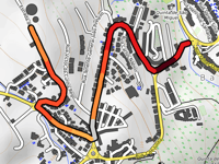 Caminho da Serra von Barcarena über Rua Dom Manuel I