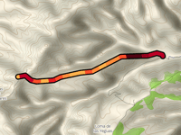 Caminho de los Campos Mones da Mirador Los Coloraos