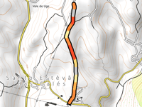 Caminho do Casal Sequeiro from Alto de Santo Estêvão das Galés