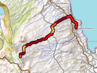 Caminho do Outeiro da Lomba von Santo António über Ramal da Cruz