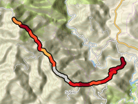 La Mina / Camino de Solano z Rio de la Cueva