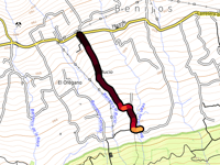 Camino del Bucio da La Hondura