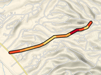 Camino Mar desde Pendleton Trail