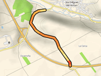Camino Real von San Miguel del Arroyo