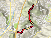Camino San Rafael von Glendale