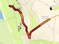 Camp Maneyrol via Route du Thot