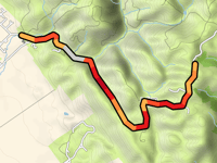 Cañada Road from Gilroy