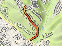 Canyon Hills Road von San Ramon