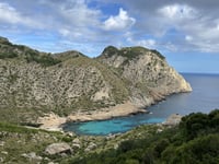 Cap Formentor depuis Platja Formentor