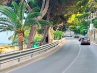 Capo Mele from Laigueglia