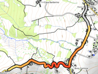 Passo del Carmine z Costa Trentini