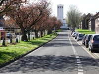 Carolus-Magnus-Allee über Poststrasse