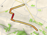 Carrefour des Six Bras über Rue de la Pichelotte